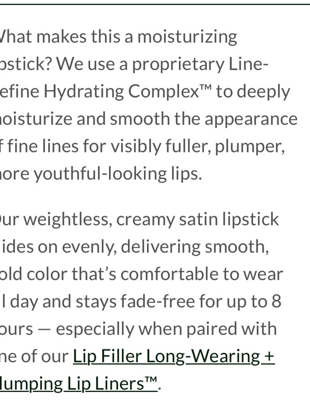 THRIVE CAUSEMETICS IMPACTFUL SEMI PERMANENT SMOOTHING LIPSTICK “JENNI” - Picture 4 of 6